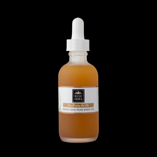 Too Pretty For Me - Organic Argan & Pear Body Oil