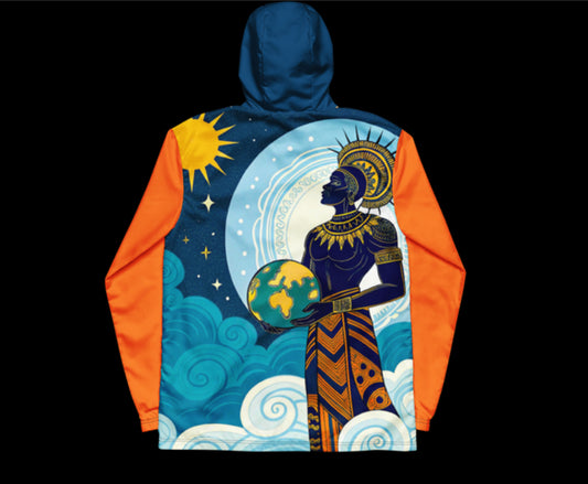 Atlas on earth light wind breaker