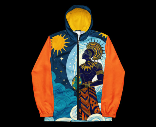 Atlas on earth light wind breaker